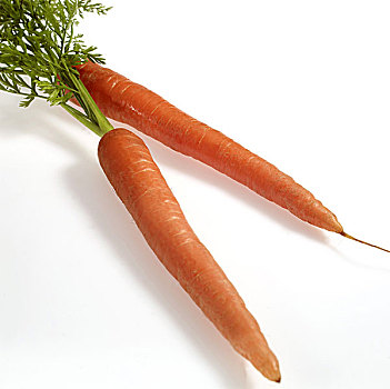 胡萝卜,蔬菜,白色背景