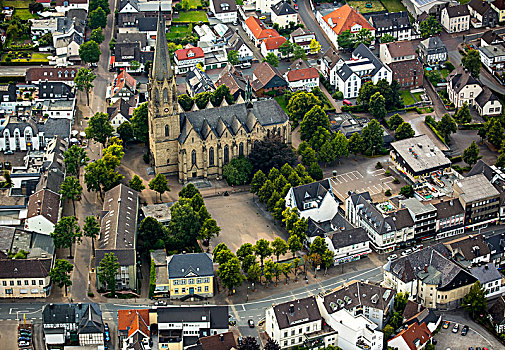 教区教堂,市场,地区,北莱茵威斯特伐利亚,德国