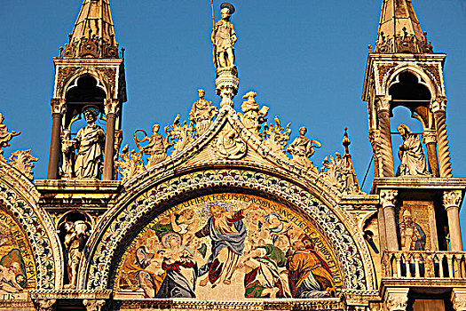 意大利,威尼斯,大教堂,圣马科