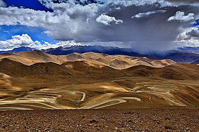 西藏定日公路图片