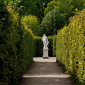纪念建筑,巴洛克,花园,德罗特宁霍尔姆宫,斯德哥尔摩,瑞典
