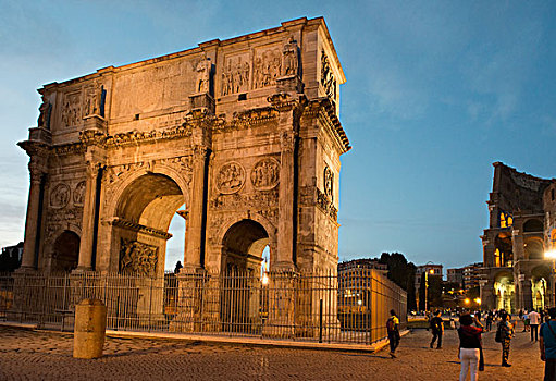 罗马君士坦丁凯旋门