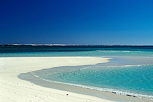 澳大利亚,西澳大利亚州,宁哥路珊瑚礁,岬角,国家公园,青绿色,湾
