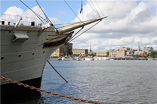 斯德哥尔摩,船