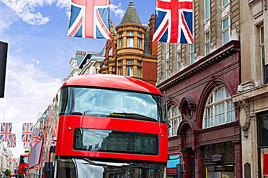 伦敦,巴士,牛津街,威斯敏斯特,英国,英格兰