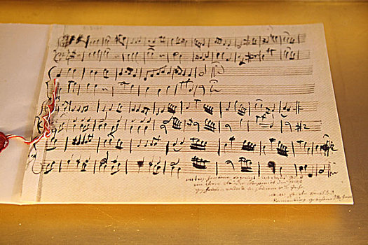 莫扎特手稿