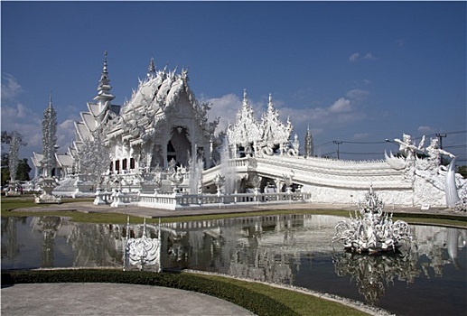 寺院,清莱,泰国