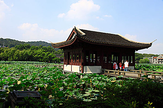 杭州西湖风光