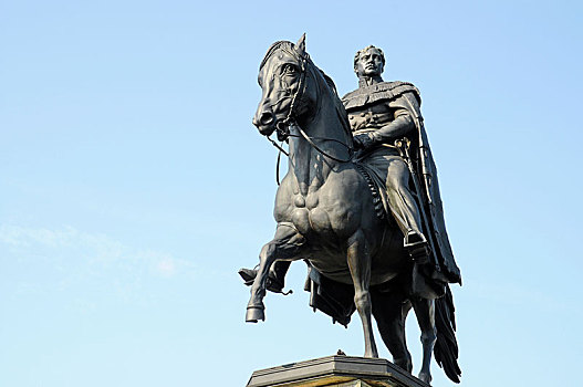 骑士纪念碑,国王,普鲁士,广场,科隆,莱茵兰,北莱茵威斯特伐利亚,德国,欧洲