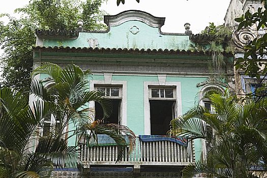 老,房子,科巴卡巴纳,里约热内卢,里约热内卢州,巴西