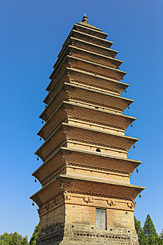 河南洛阳白马寺齐云塔