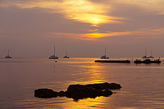 烟台海滨日出