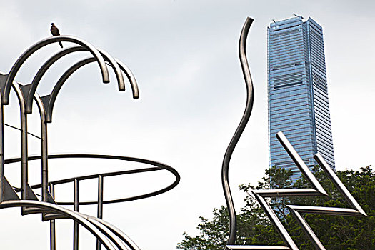 建筑,九龙,公园,香港
