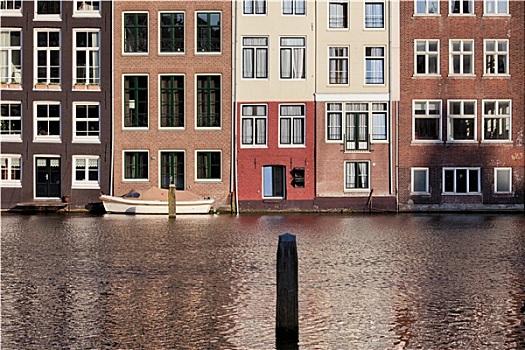 房子,水上,阿姆斯特丹,荷兰