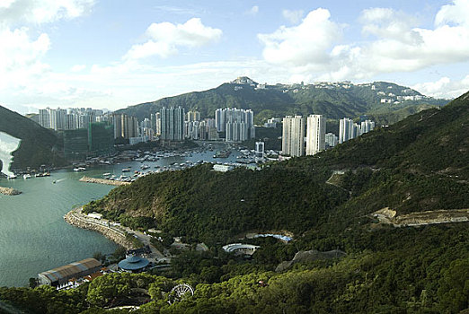 香港海湾风光