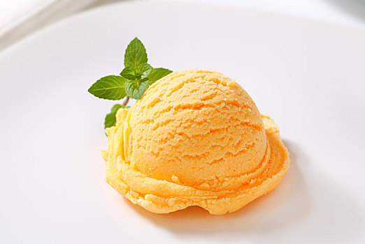 桔子冰淇淋