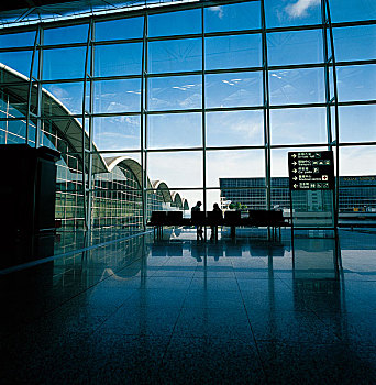 香港回归十周年图片展览香港机场