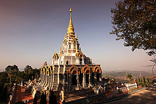 庙宇,清莱,泰国,东南亚,亚洲