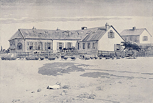 住宅,1896年,艺术家,未知