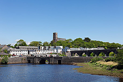 桥,纽波特,河,梅奥县,省,爱尔兰,欧洲