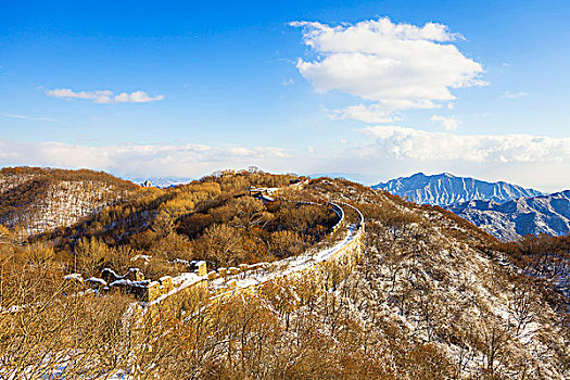 雪后长城