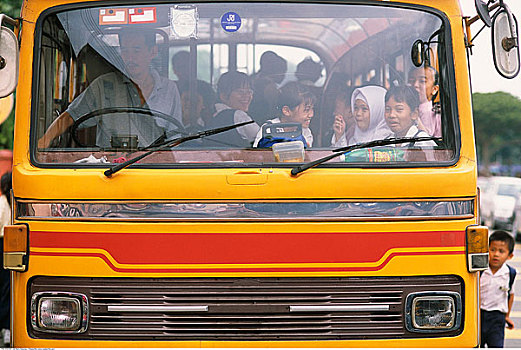人,巴士,马六甲,马来西亚