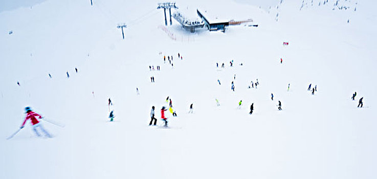 滑雪,滑雪坡