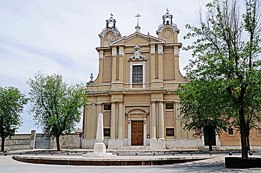 寺院,教堂,学校,阿兰费斯,西班牙,欧洲
