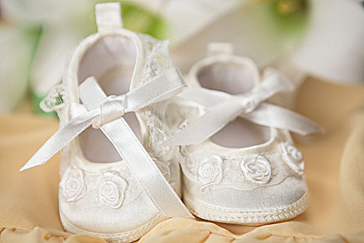 白色,婴儿鞋