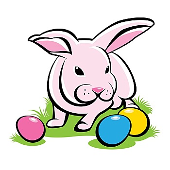 兔子,复活节彩蛋