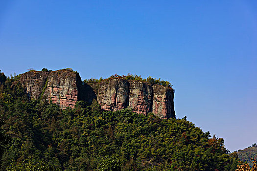 穿岩十九峰景区怪石