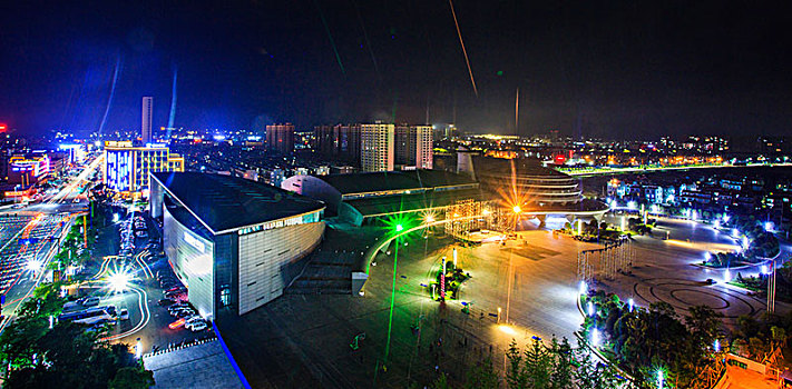 城市,璀璨,夜色,夜景,灯光