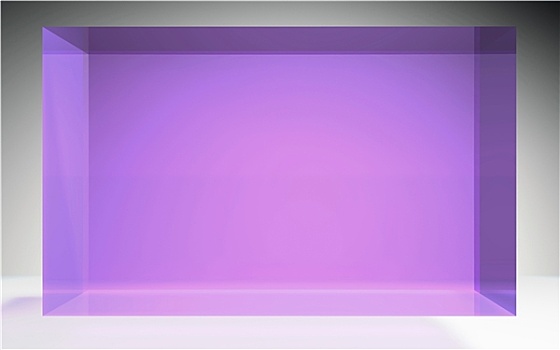 未来,晶莹,展示,紫色