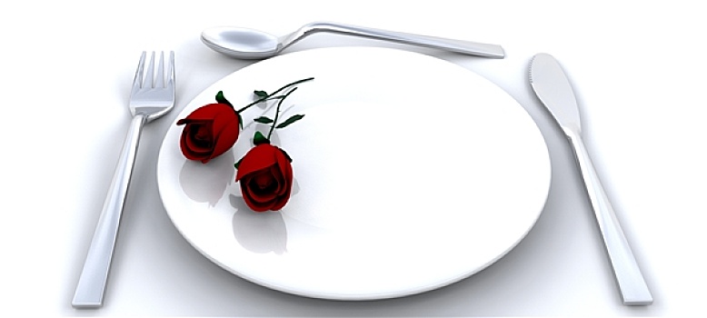 浪漫,餐饭