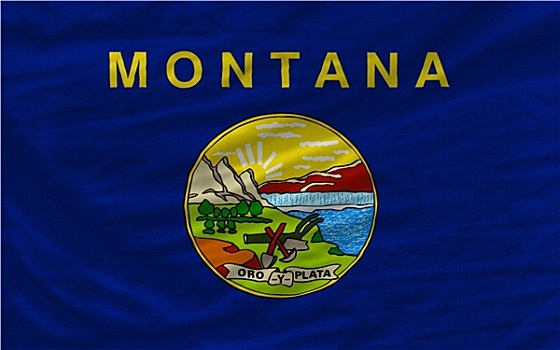 旗帜,美洲,蒙大拿,背景