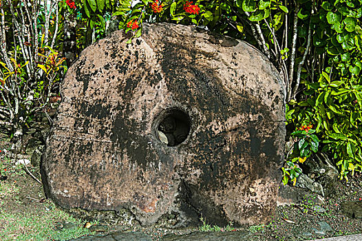 石头,钱,岛屿,雅浦岛,密克罗尼西亚