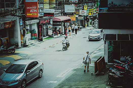 泰国商铺街景