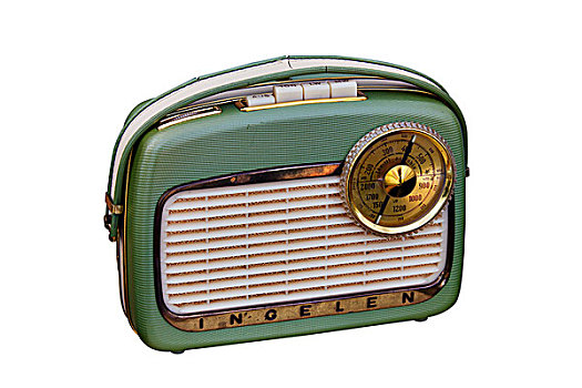 老,便携收音机,20世纪50年代