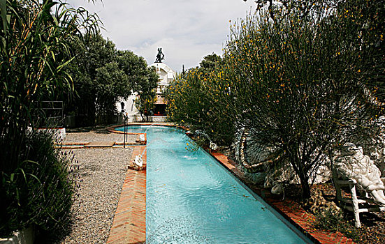 游泳,游泳池,萨尔瓦多,别墅,加泰罗尼亚,西班牙,欧洲