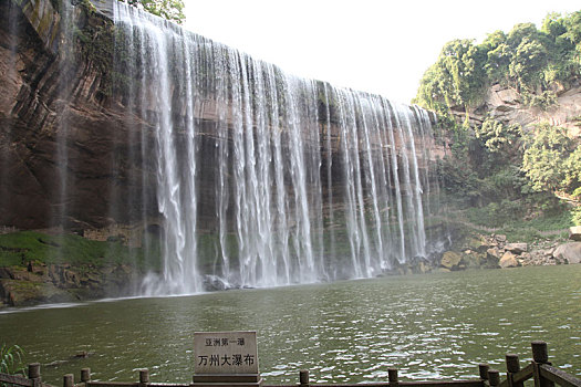 重庆万州大瀑布