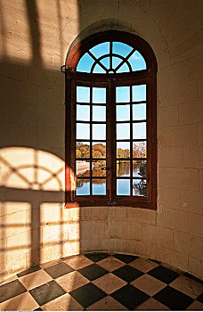 窗户,舍农索城堡,法国