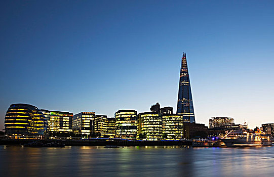 英国,英格兰,碎片,摩天大楼,现代建筑,伦敦南岸,泰晤士河,伦敦