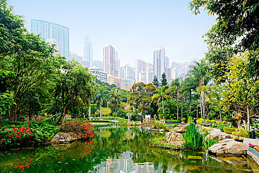 香港公园,市中心,香港岛,香港,中国