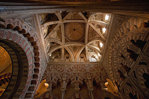 西班牙,科多巴,天花板,大清真寺