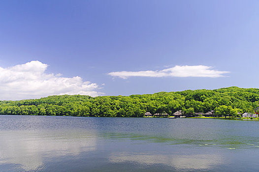 湖,初夏