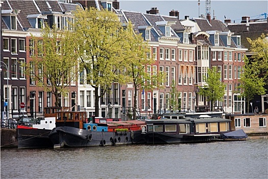 船屋,房子,阿姆斯特丹