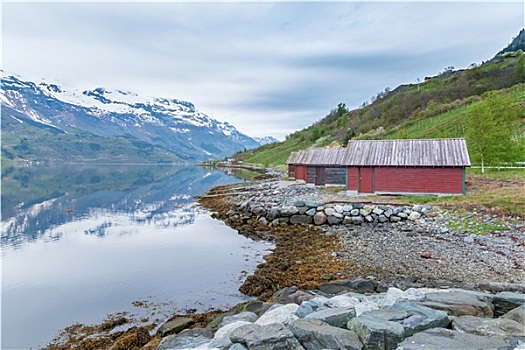 景色,风景,挪威,峡湾