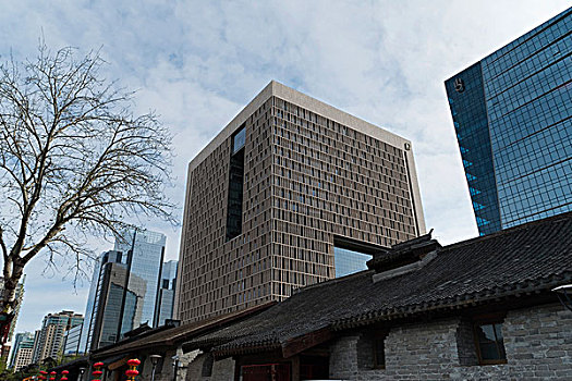 新,聚乙烯,广场,玻璃,建筑,2007年,东陈,地区,北京,亚洲