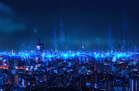 城市数据上午线条科技未来新能源