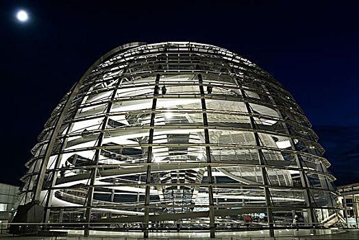 玻璃,圆顶,建筑,柏林,德国,欧洲
